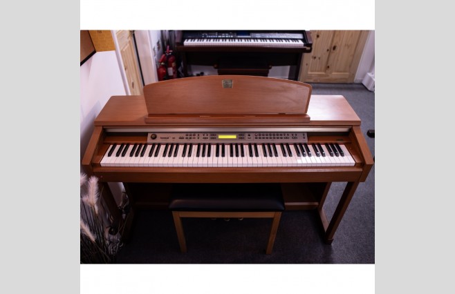 Yamaha CLP150 Satin Cherry Digital Piano, Used - Complete Package (SN:602982) - Image 1